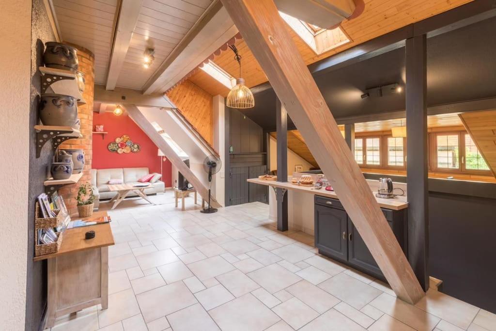 Le Kelsch, Loft Duplex 130M2 Avec Sauna, Proche Vignoble Marlenheim Ngoại thất bức ảnh